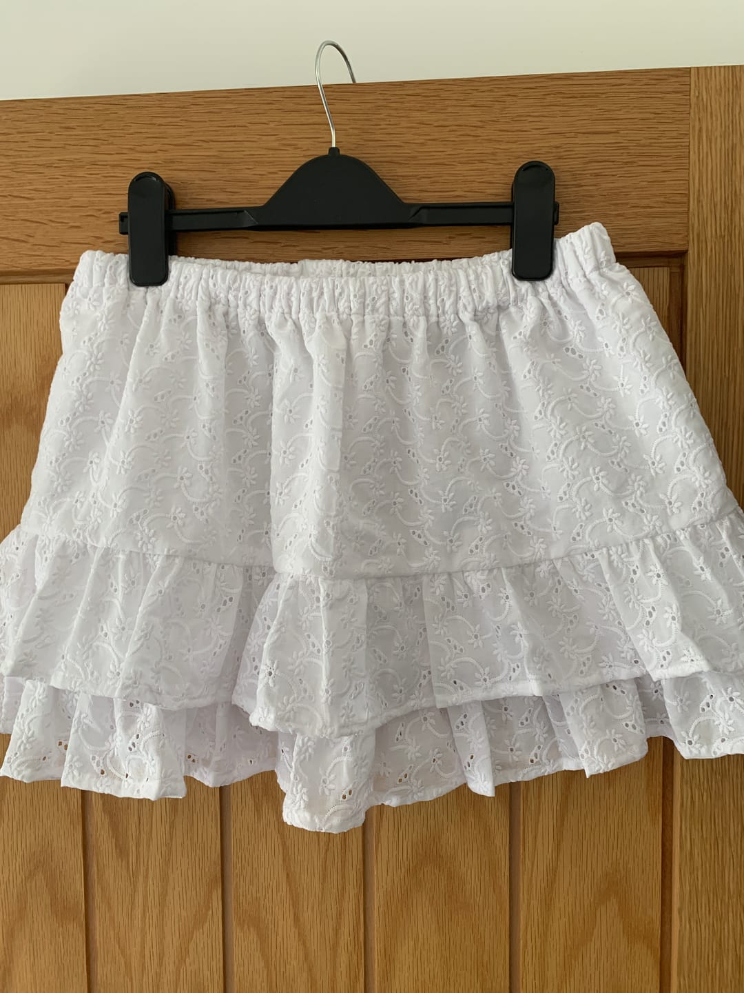 Customer photo review of 94” White Polycotton Sheeting Fabric