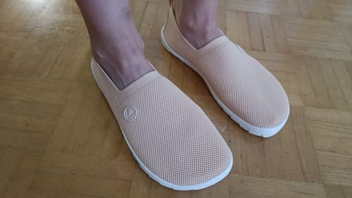 Customer photo review of Vaistoa Lempeä 2 | Knitted Barefoot Slip-ons