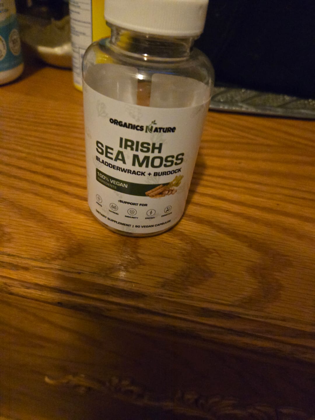 Customer photo review of Organic Irish Sea Moss With Bladderwrack and Burdock Root - 45 Servings