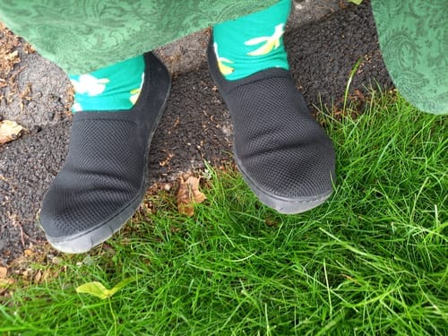 Customer photo review of Vaistoa Lempeä 2 | Knitted Barefoot Slip-ons