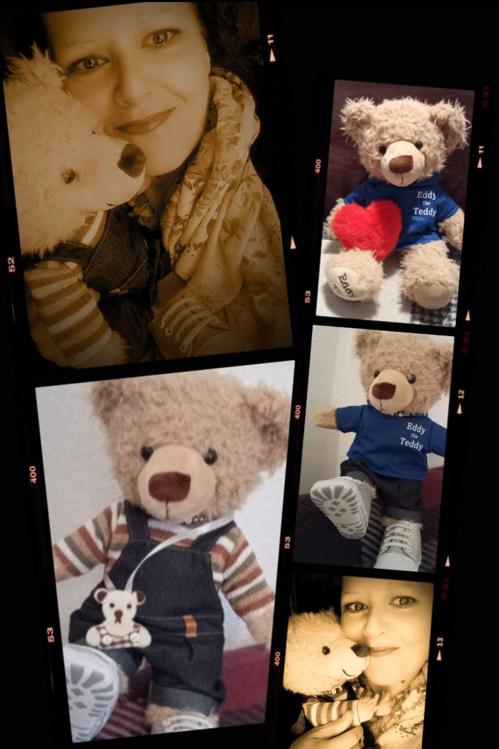 Customer photo review of Eddy The Teddy Bear