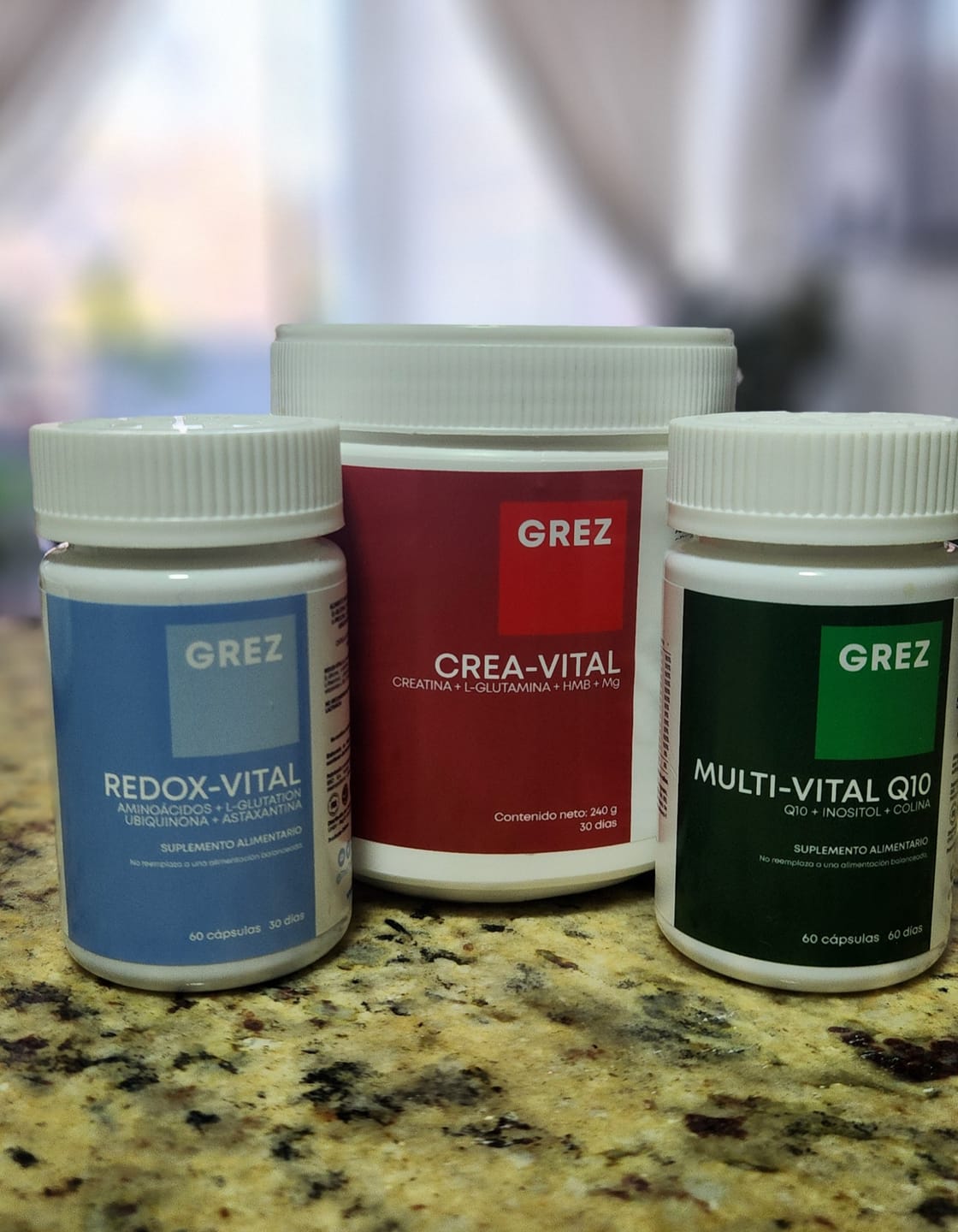 Customer photo review of REDOX-VITAL - Aminoácidos, L-glutation, vitaminas y minerales
