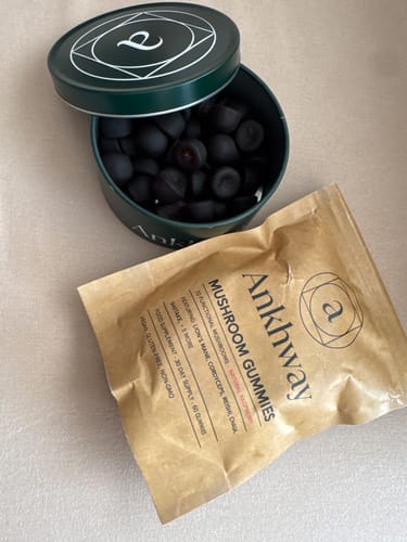 Customer photo review of Mushroom Gummies
