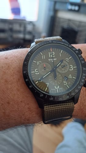 Customer photo review of P67 Officer Pro Chronograph Khaki - 109459