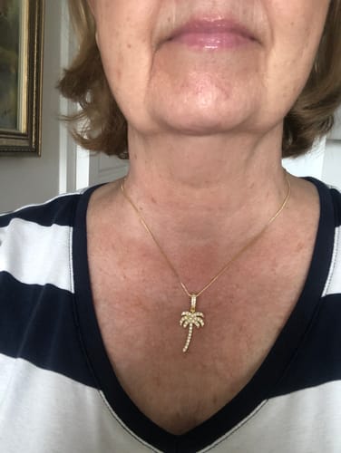 Customer photo review of West Palm Necklace