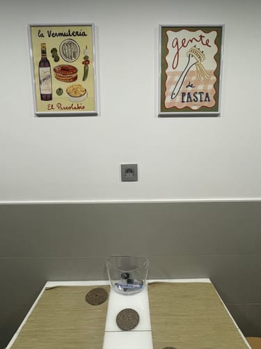 Customer photo review of Ilustración "Gente de Pasta" SIN MARCO