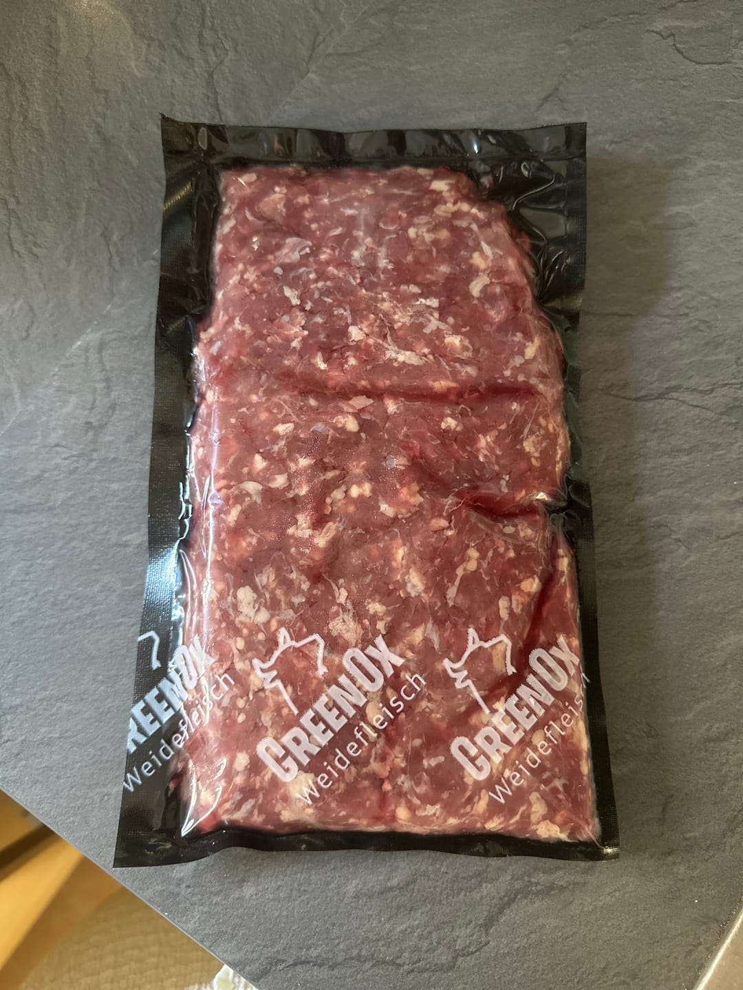 Customer photo review of GreenOx Burger