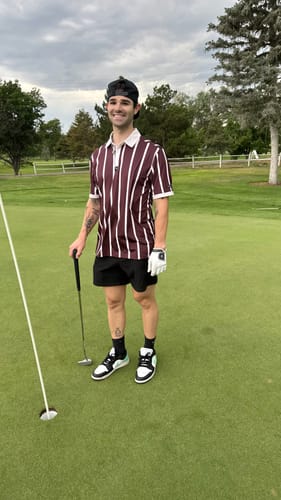 Customer photo review of Old Stripes - Red