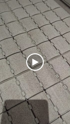 Customer video review of Diatomite Modular Bath Mat