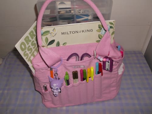 Customer photo review of Soolla® Studio Bag, Flirty Flamingo