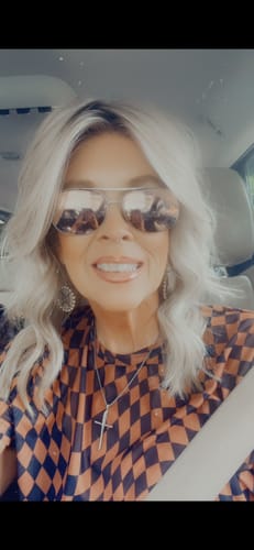 Customer photo review of FREQUENT FLYER - Neutral Sand Blonde