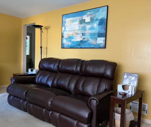 Customer review photo for Colorful Painting #CA213