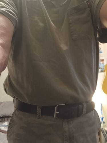 Customer photo review of The Gunner Stitched