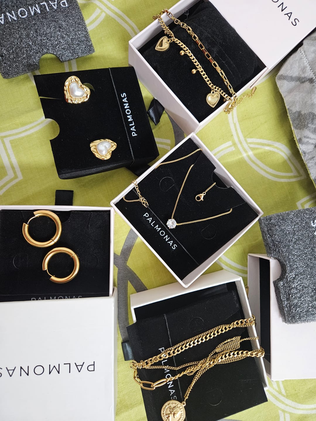 Customer photo review of Penny Elizabeth Three Layer Necklace