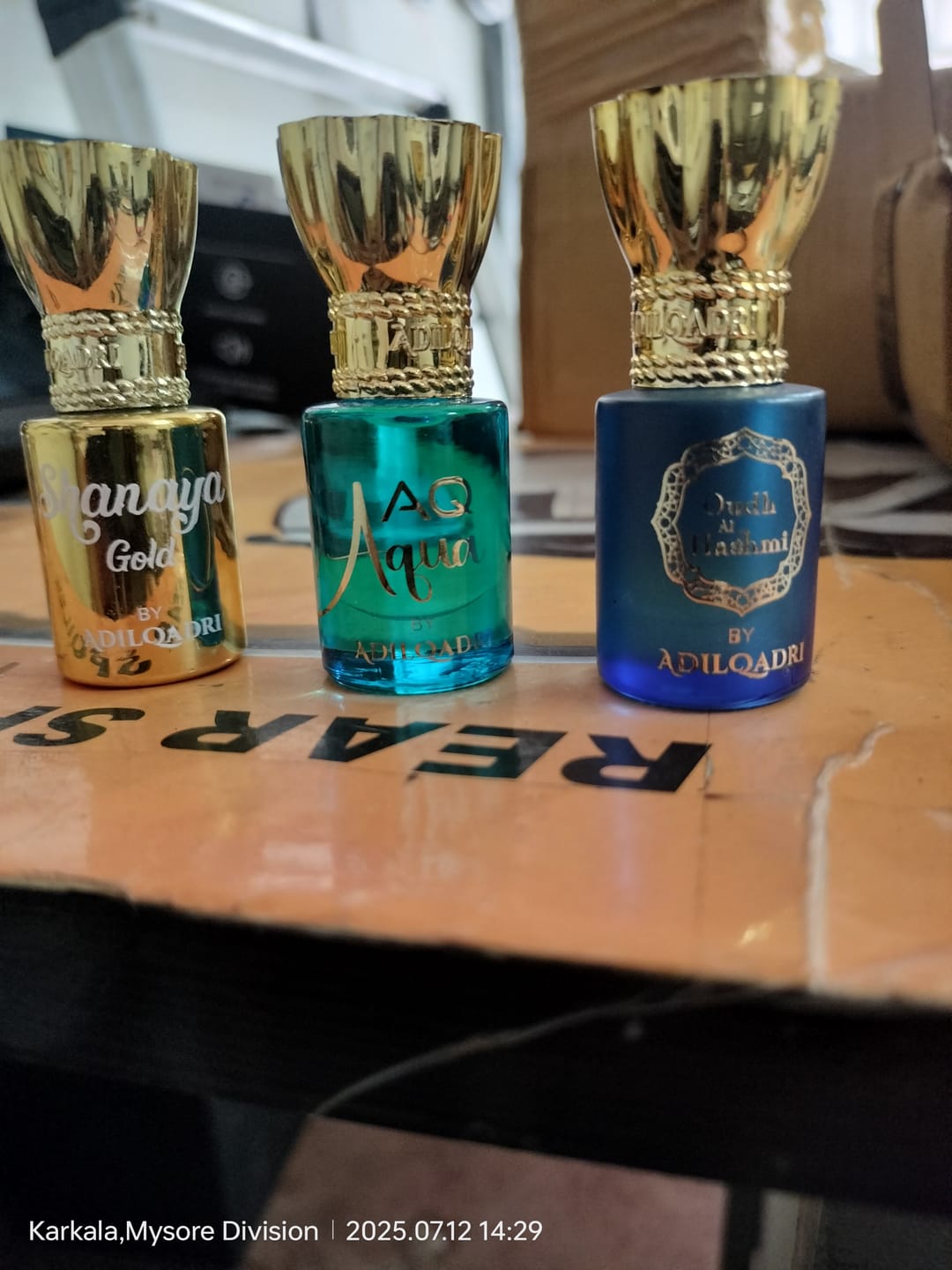 Customer photo review of AQ Aqua Luxury Attar Perfume