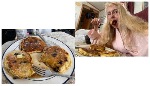 Customer photo review of Cousin T's Buttermilk Gourmet Pancake Mix