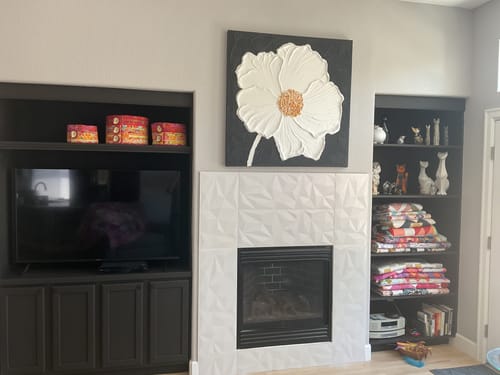 Customer photo review of Modern Abstract Painting #ABAS191