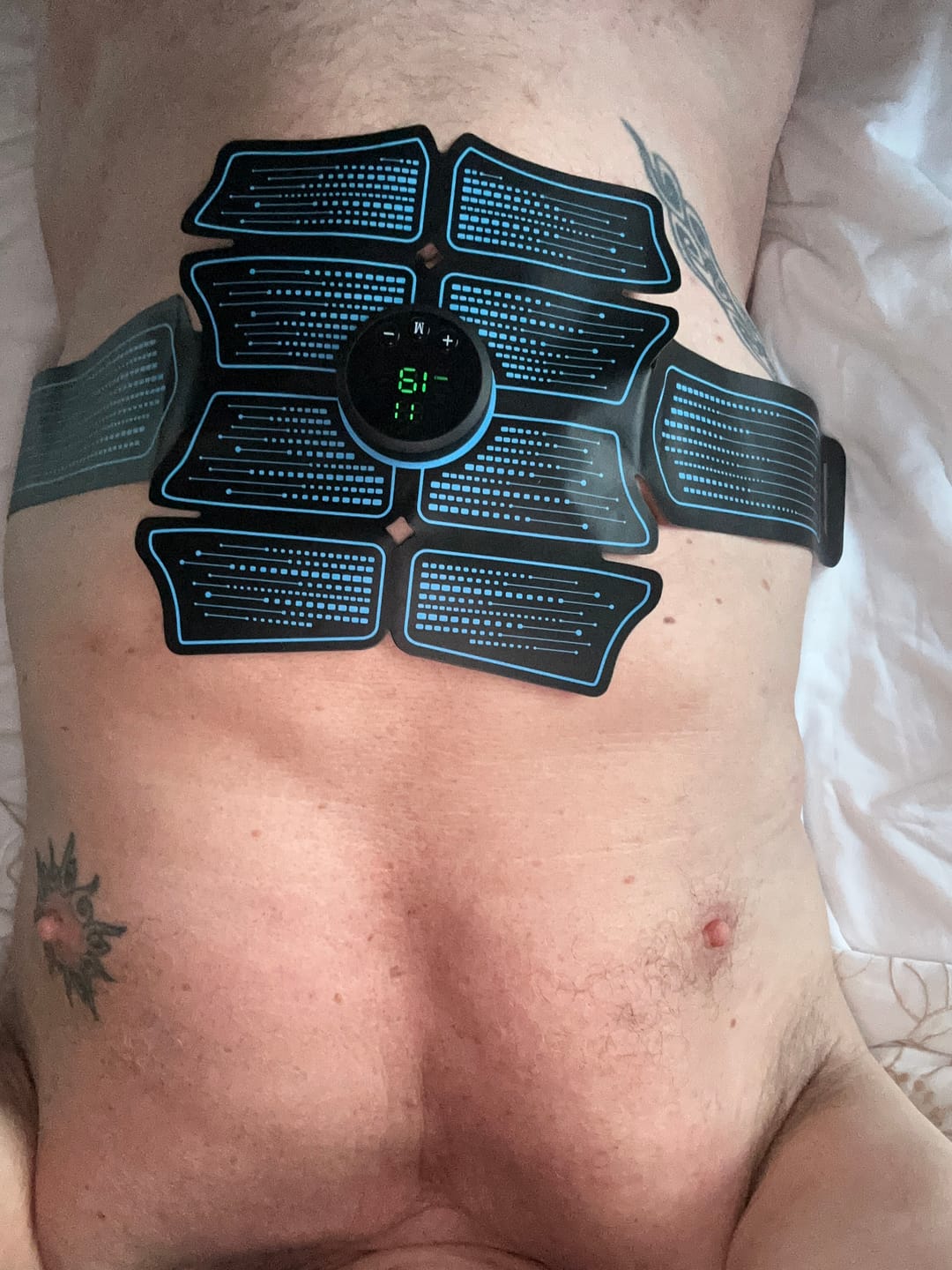 Customer photo review of Replacement Gel Pads & Conducting Gel