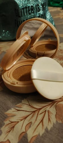 Customer photo review of O.TWO.O VITALITY NEW SKIN CUSHION BB CREAM