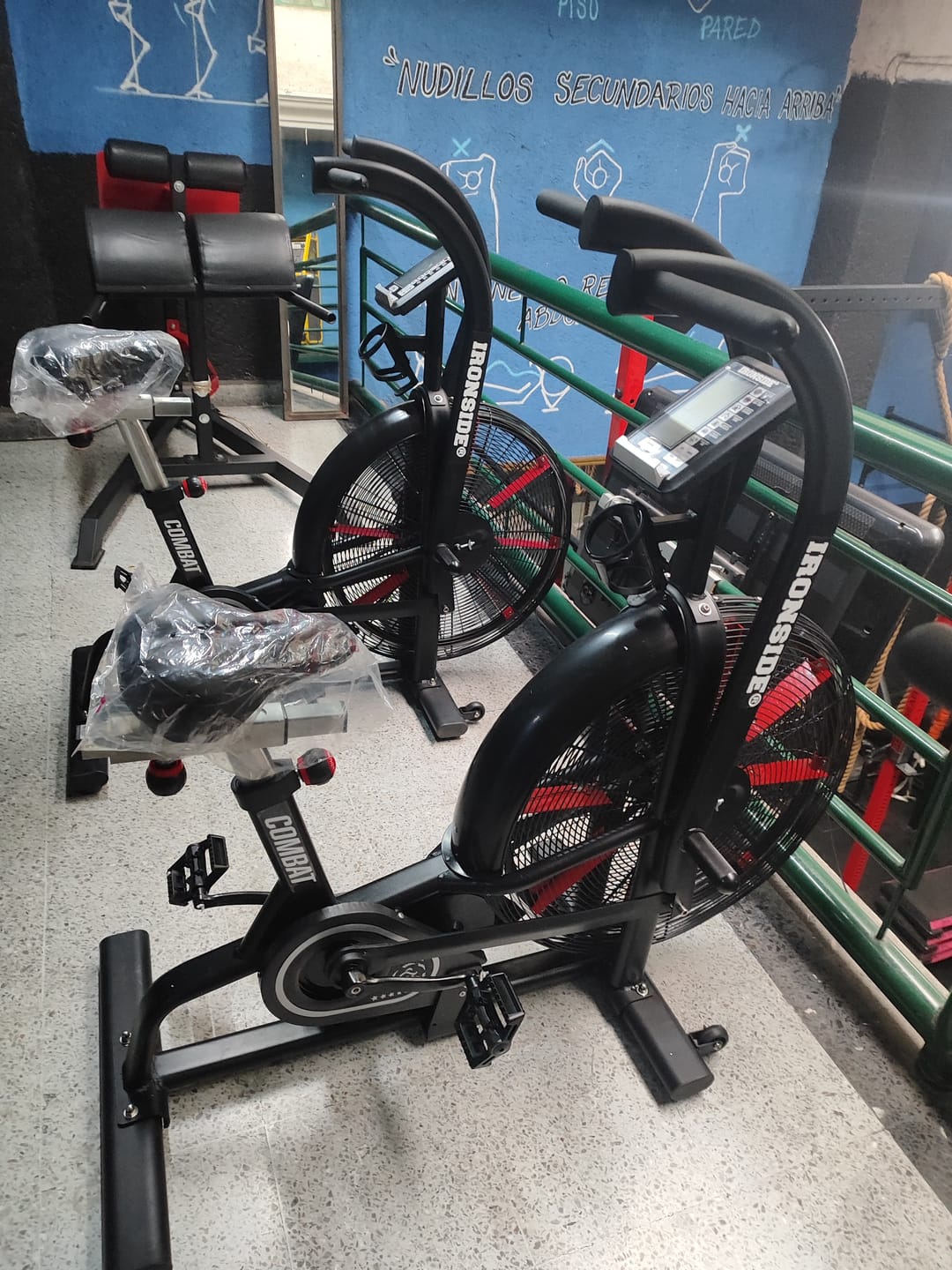 Customer photo review of Air Bike ECHO IRONSIDE Combat