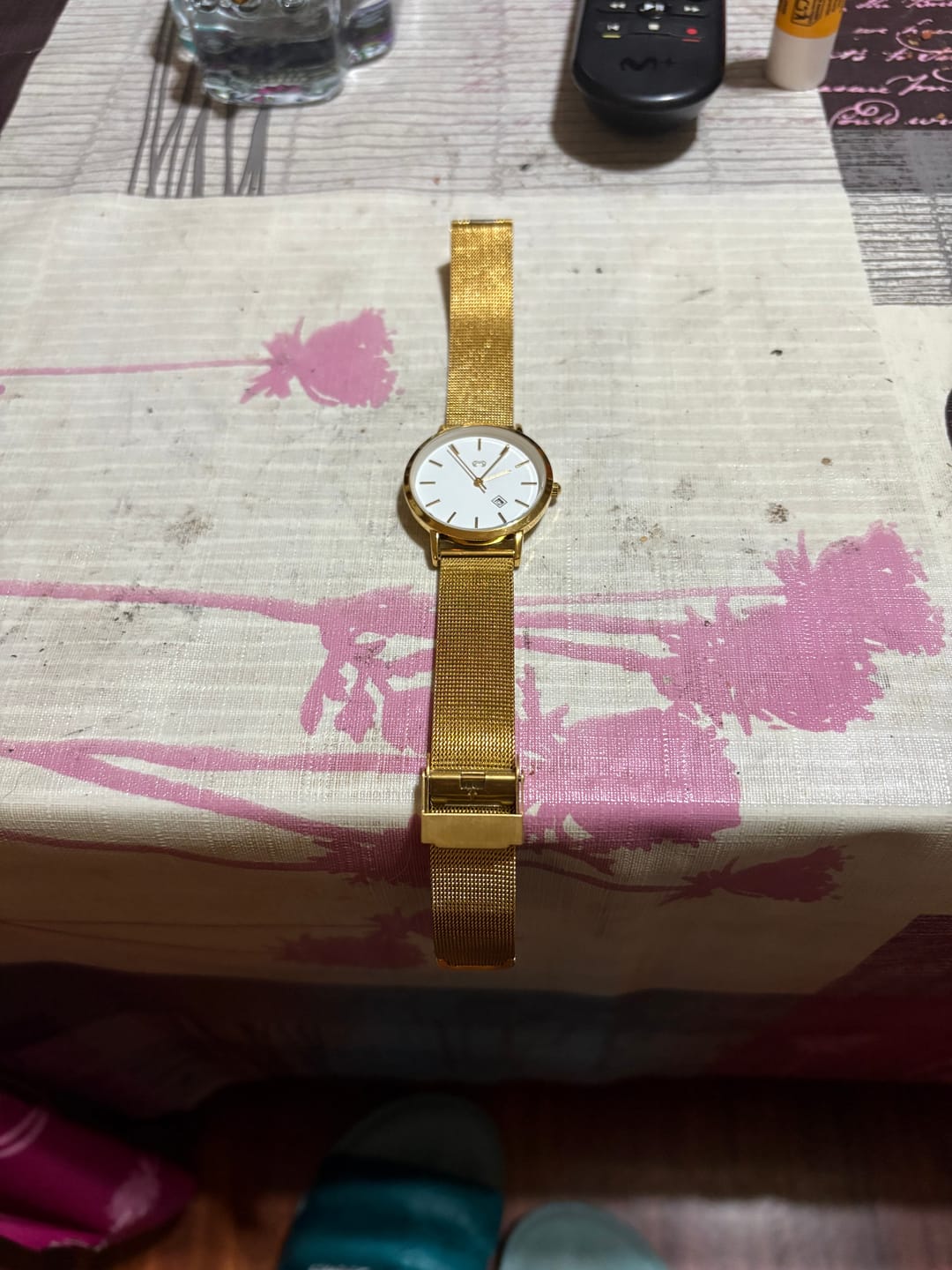 Customer photo review of Reloj Petite Marie ~ GoldWhite