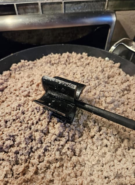 Customer photo review of Premium Nonstick Masher