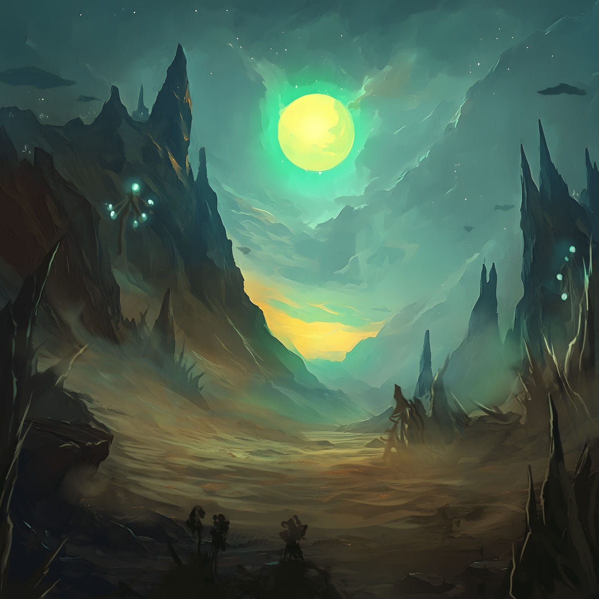 Customer photo review of Fantasy Landscape Commission