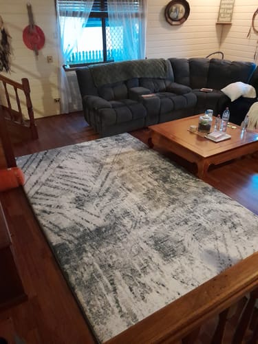 Customer photo review of The Mellow Mat v2® Designer Print | Storm Shadow (Soft Touch Sensory Tatami Rug) PR03