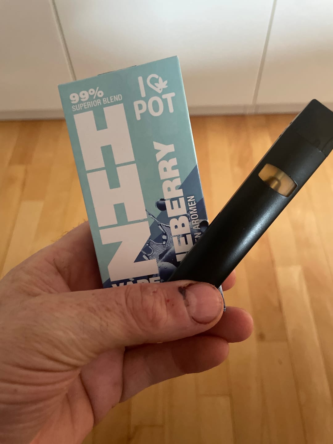 Customer photo review of HHZ Vape Pen 95% - Blueberry