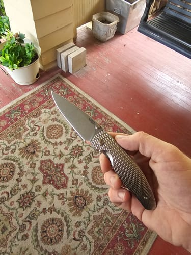 Jacob C. review of TRM ATOM Linerlock - 3D Titanium image 1 out of 1