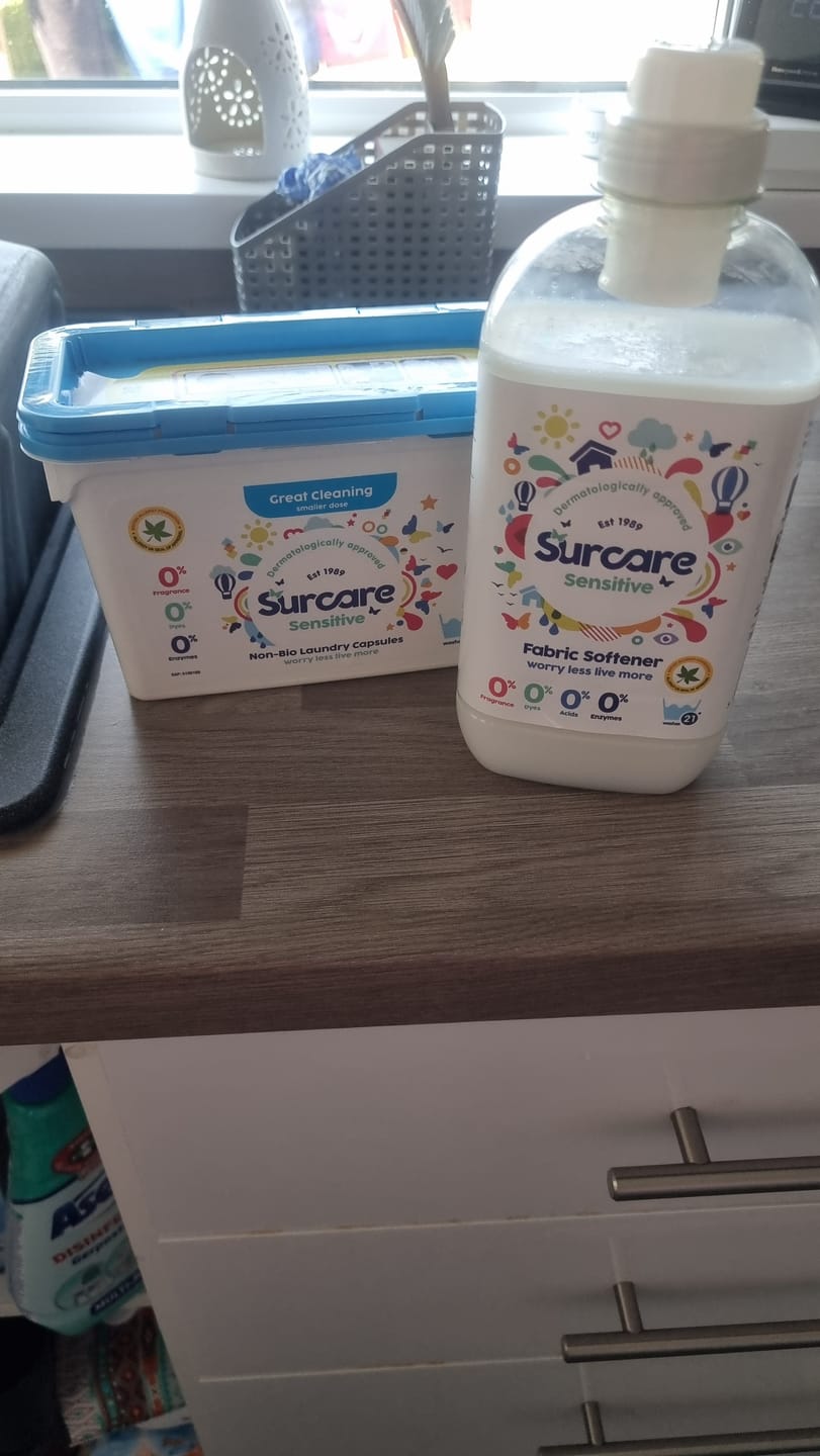 Customer photo review of Surcare Washing Capsules 24 x 17ml Capsules