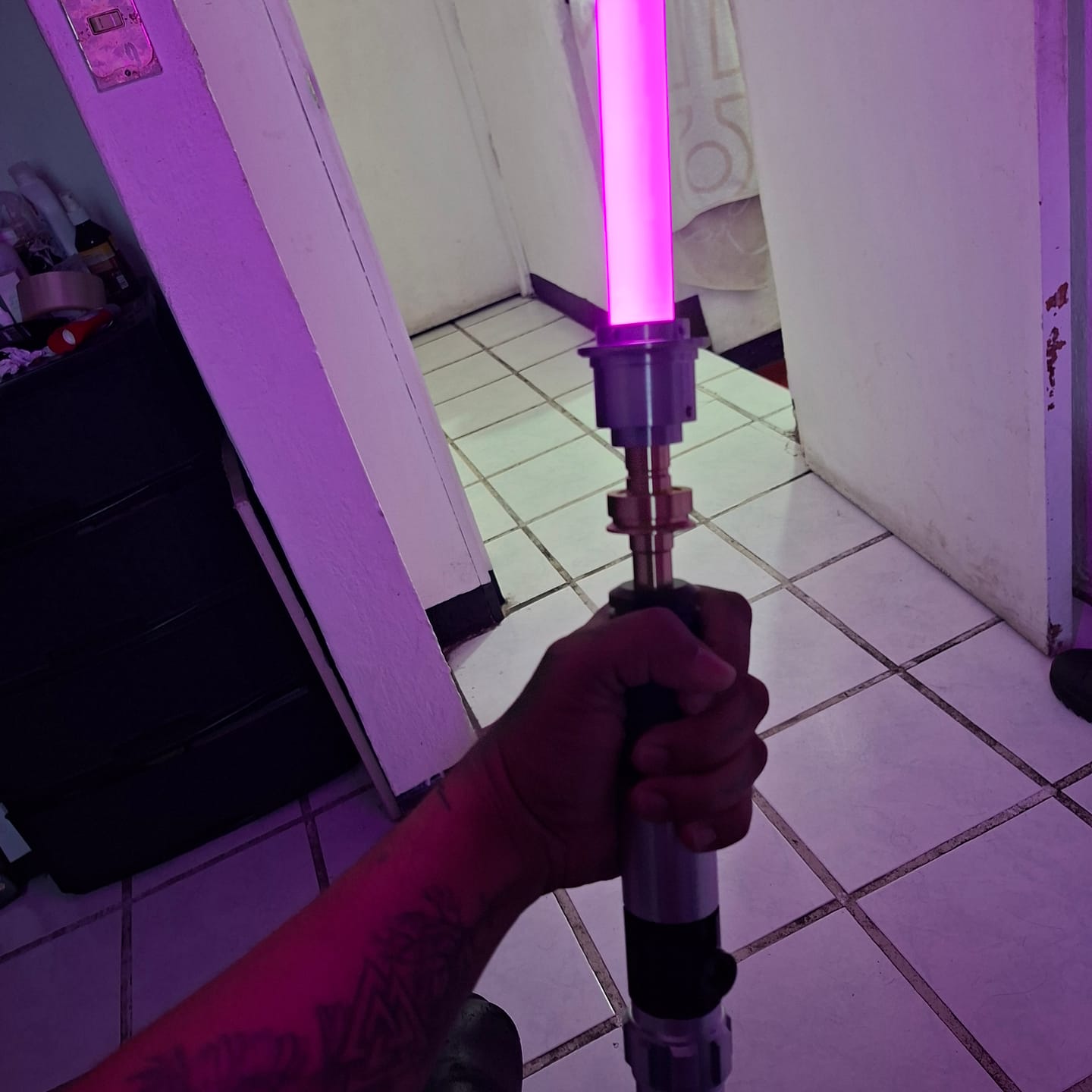 Customer photo review of General Kenobi Lightsaber