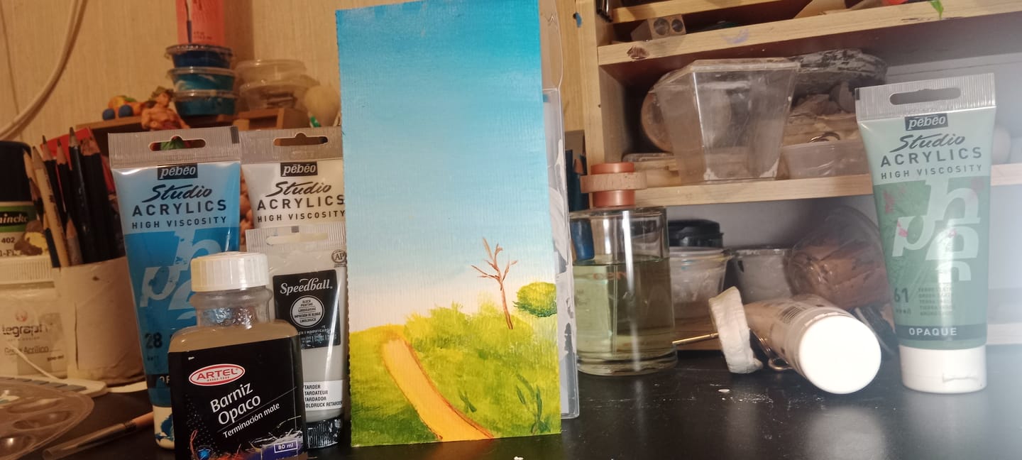 Customer photo review of Pebeo Studio - Acrílicos Tubos 100 ml