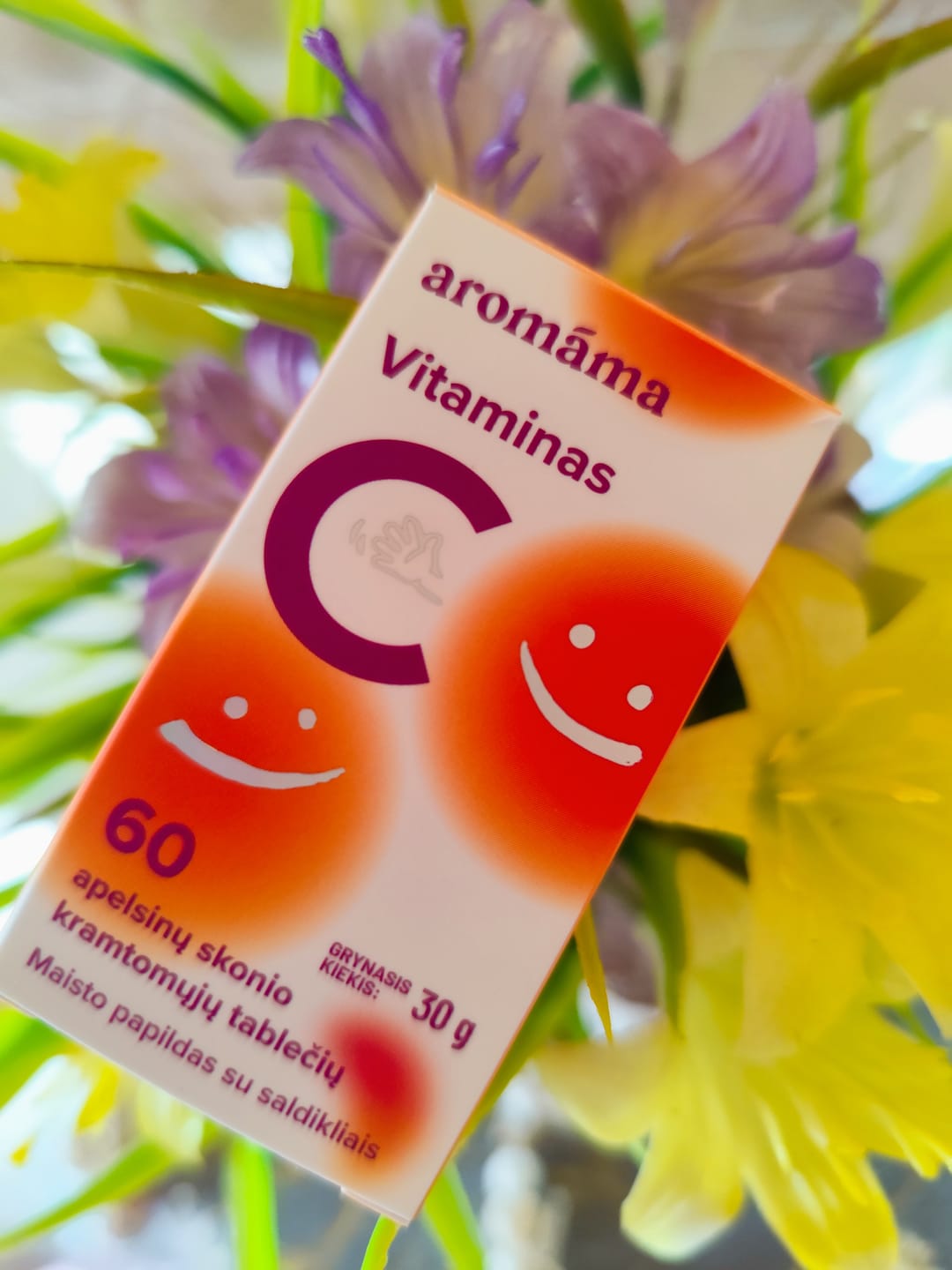 Customer photo review of Kramtomasis vitaminas C