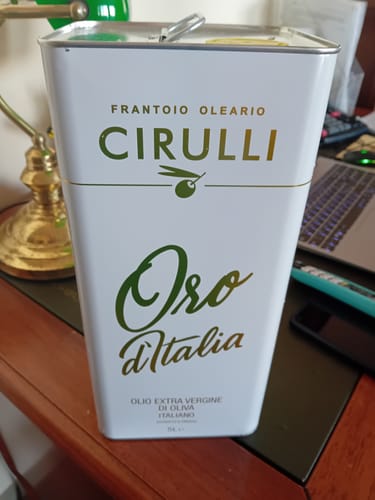 Customer photo review of 1 lattina di olio extravergine di oliva • 5 Litri