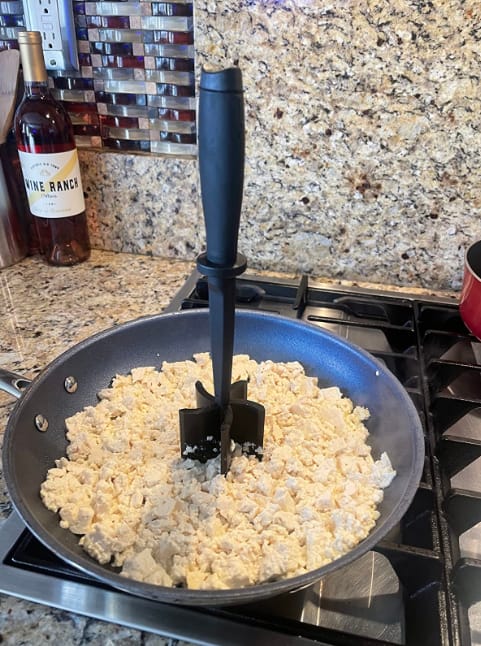 Customer photo review of Premium Nonstick Masher