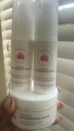 Customer photo review of Dark Spot Brightening Cream