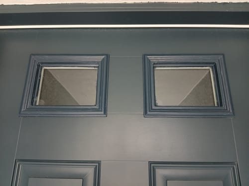 Customer photo review of Clear 1 Lite Glass and Frame Kit (8" x 10" Frame Size)