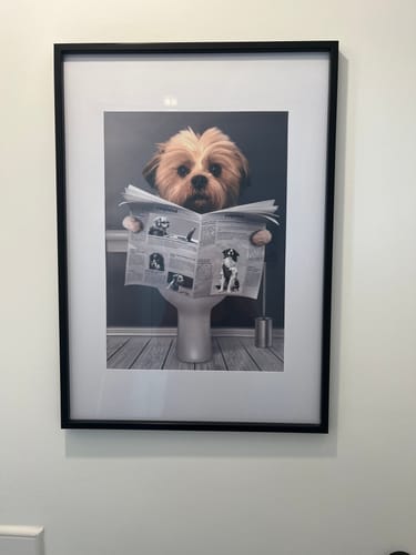 Customer photo review of Important meeting - Personalised Poster