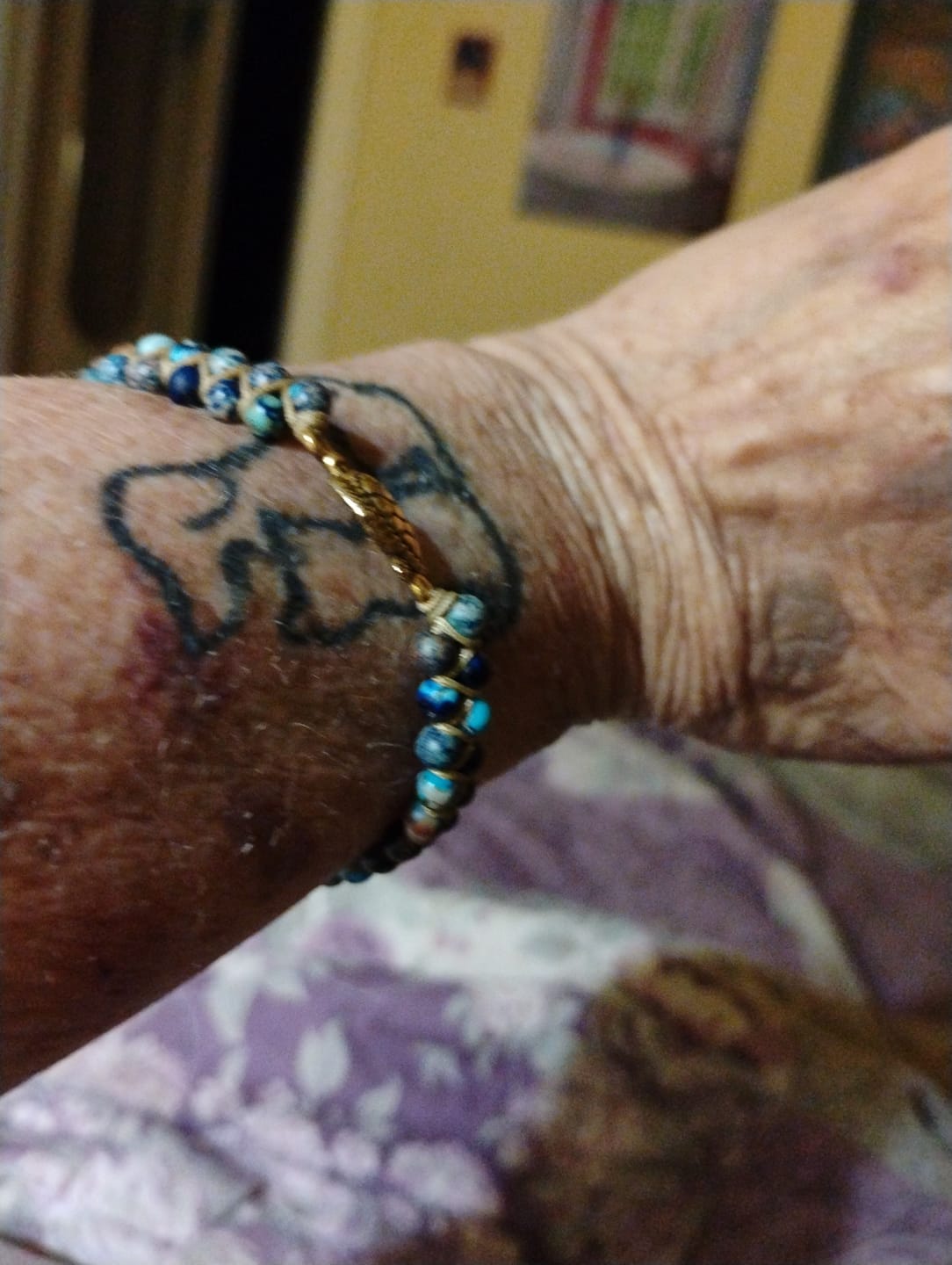 Customer photo review of Legendary Sea Turtle Bracelet