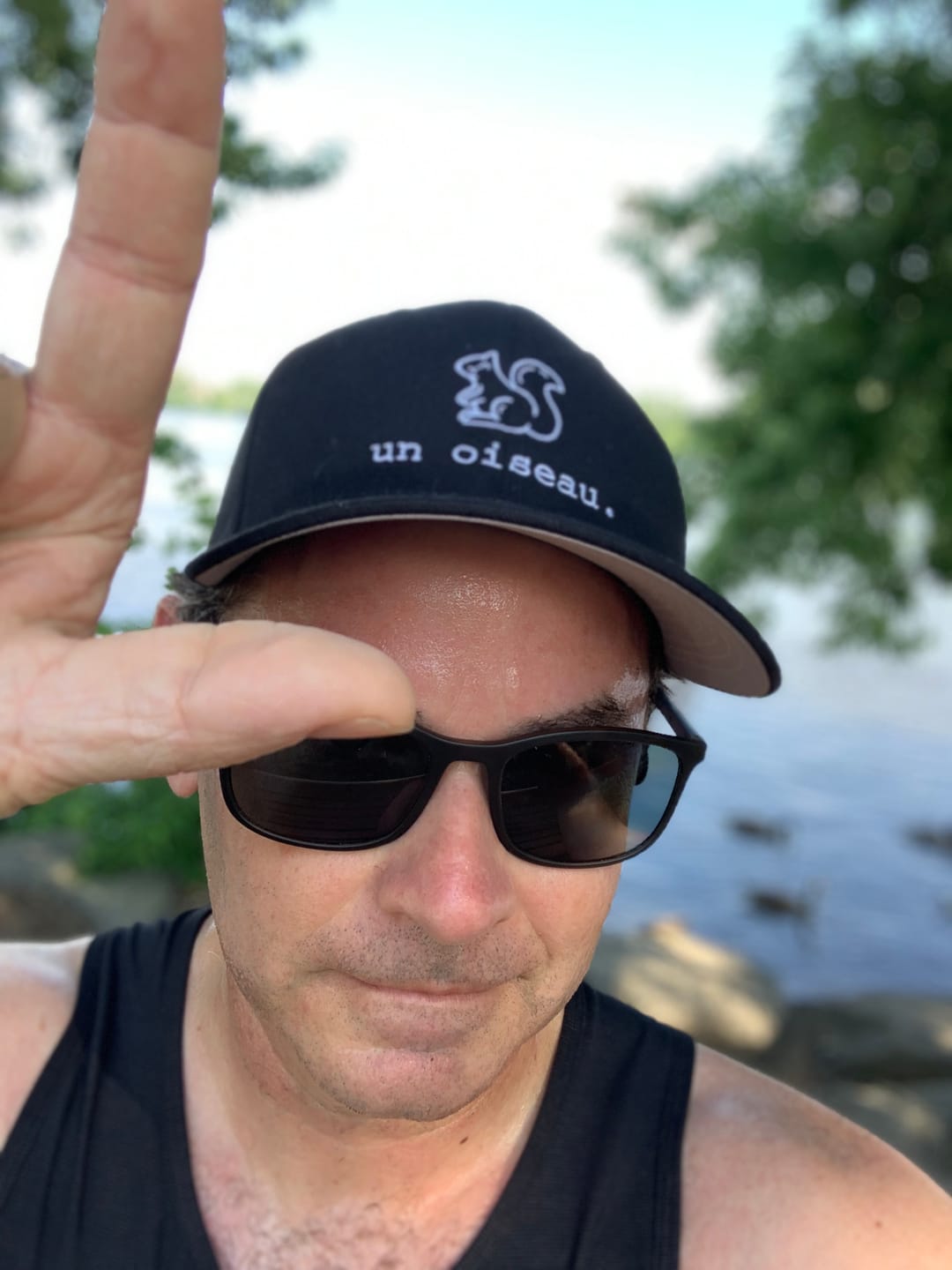 Customer photo review of Casquette Flexfit - Un oiseau