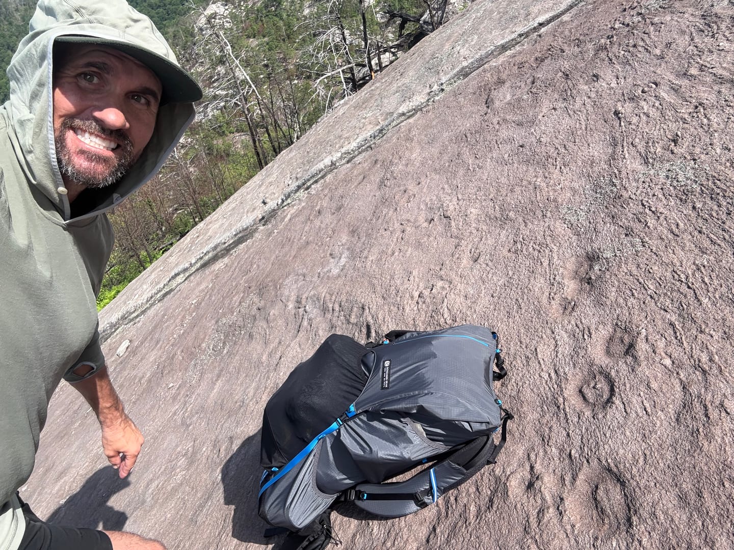 Customer photo review of Mariposa 60 Backpack