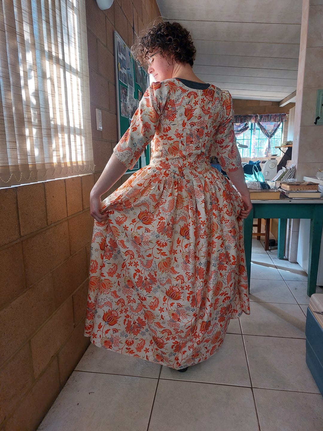 Customer photo review of Printed Mini Matt Parvati Coral