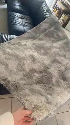 Customer photo review of LUXURY FLUFFY RUG - 50% OFF