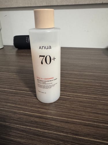 Customer photo review of [Anua] Rice 70 Glow Milky Toner 250ml