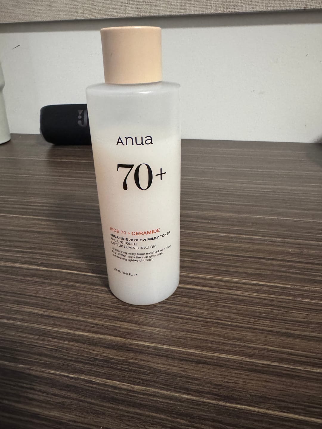 Customer photo review of [Anua] Rice 70 Glow Milky Toner 250ml