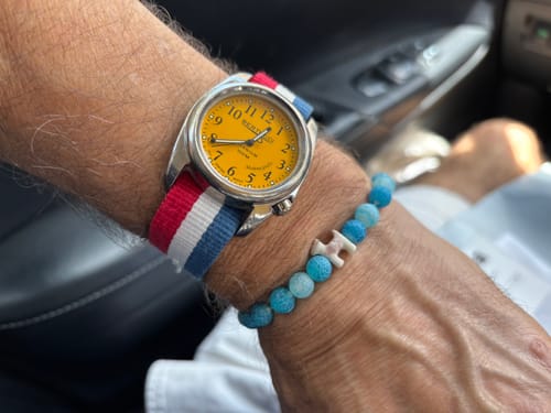 Customer photo review of STRĀ Dog Beaded Bracelet