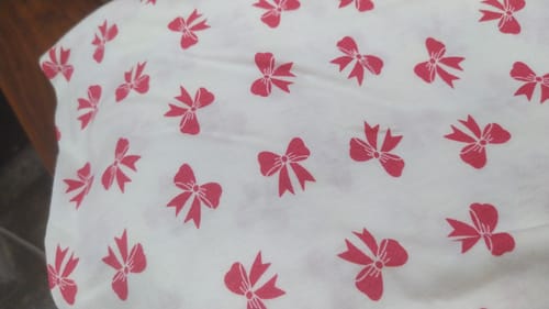 Customer photo review of Pinky PJ's Red Bear Trouser For Her