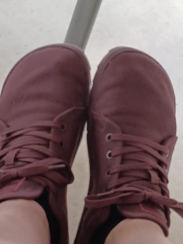 Customer photo review of Vaistoa Rento 2 | Canvas Barefoot Sneakers