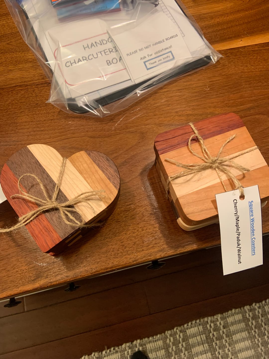Customer photo review of Coaster Acrylic Router Templates Set - 7 Shapes